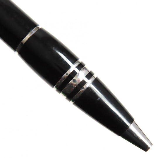 MONTBLANC Ballpoint pen Ruthenium plating, resin Black Silver Starwalker mens Used Authentic