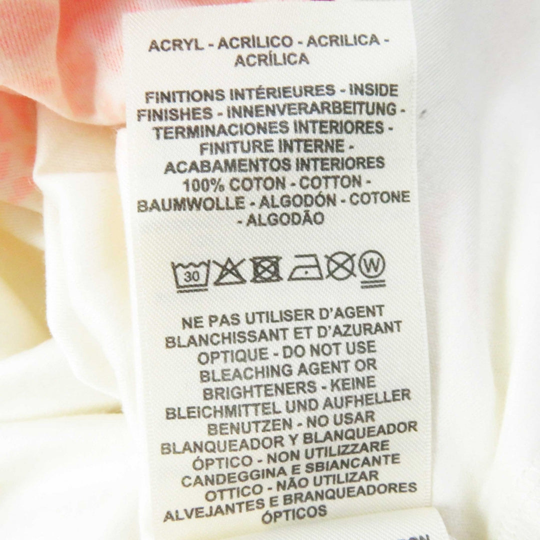 HERMES one piece 2H4507DH Lining: 100% cotton, excluding special coating / Cuffs Edge: 100% cotton Waist/Hem: 59% polyester, 41% acrylic Interior finish: 100% cotton Ivory Neon Orange JUNGLE LOVE Women 38 Used Authentic