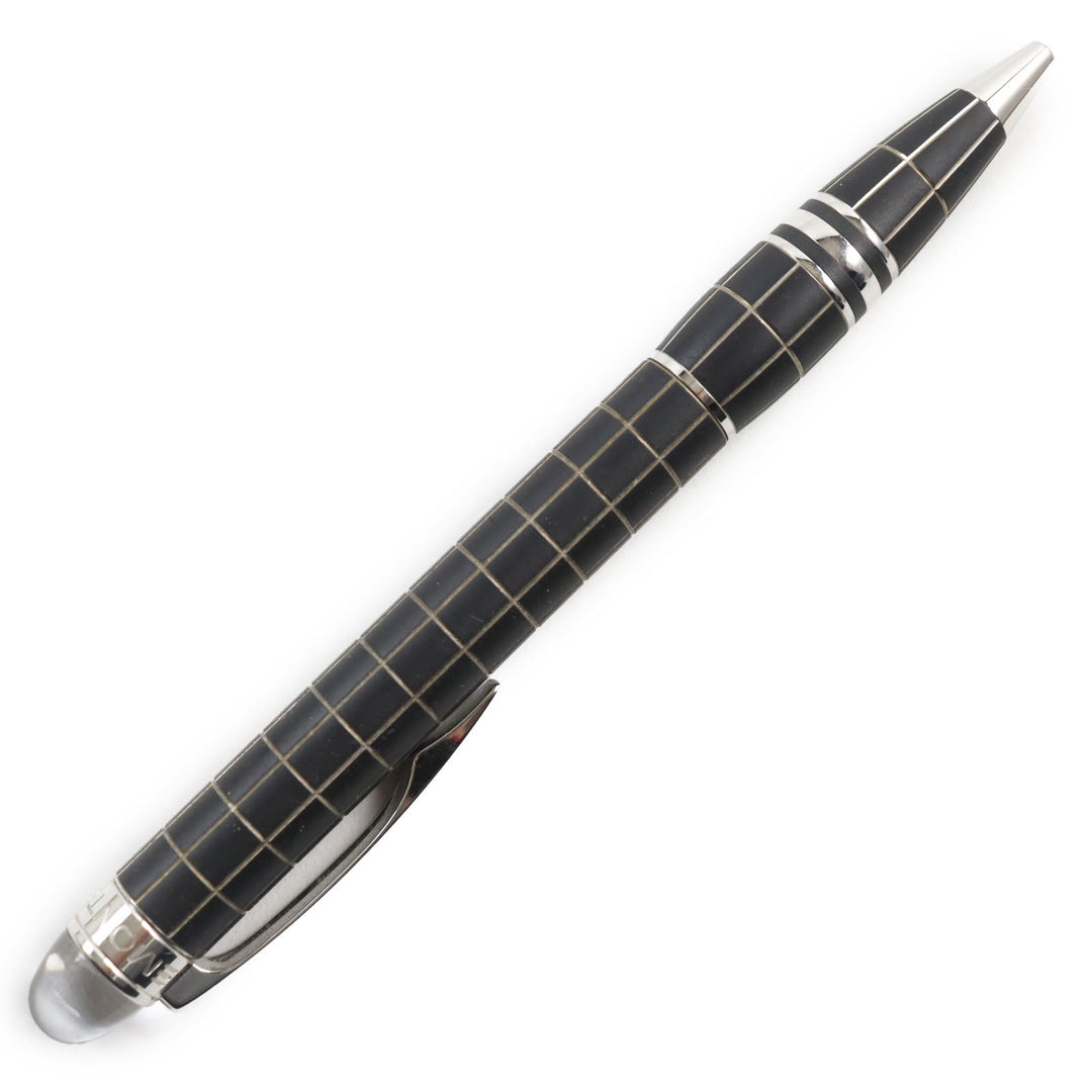 MONTBLANC Ballpoint pen Main: Metal rubber Black Silver Starwalker mens Used Authentic