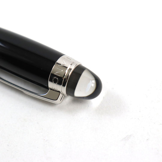 MONTBLANC Ballpoint pen resin Black Silver Starwalker Fineliner mens Used Authentic