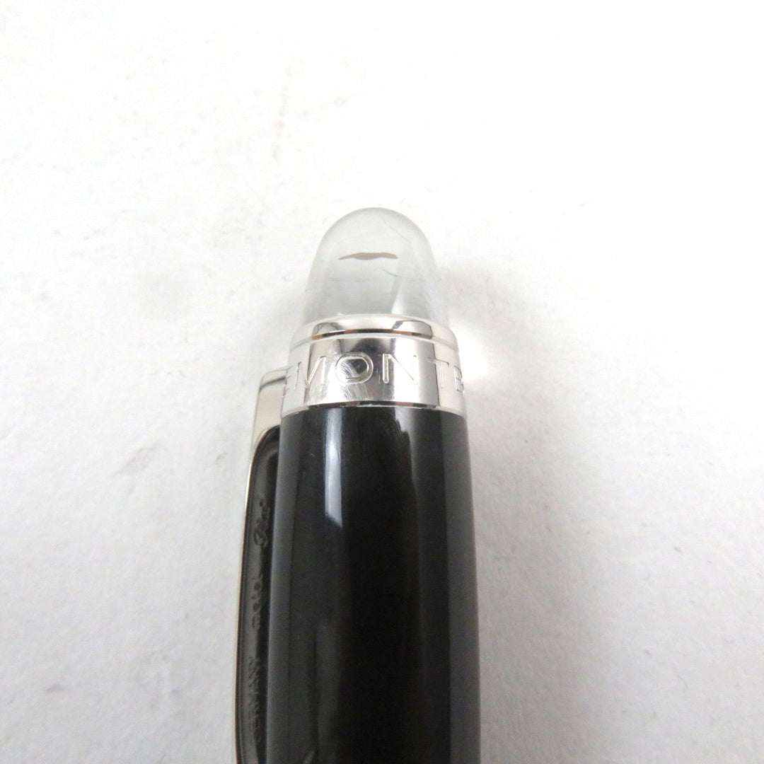 MONTBLANC Ballpoint pen resin Black Silver Starwalker Fineliner mens Used Authentic