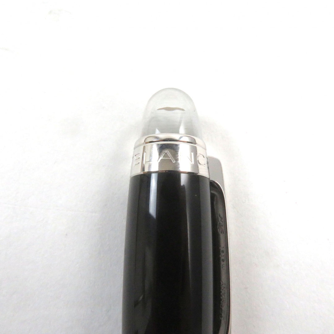 MONTBLANC Ballpoint pen resin Black Silver Starwalker Fineliner mens Used Authentic