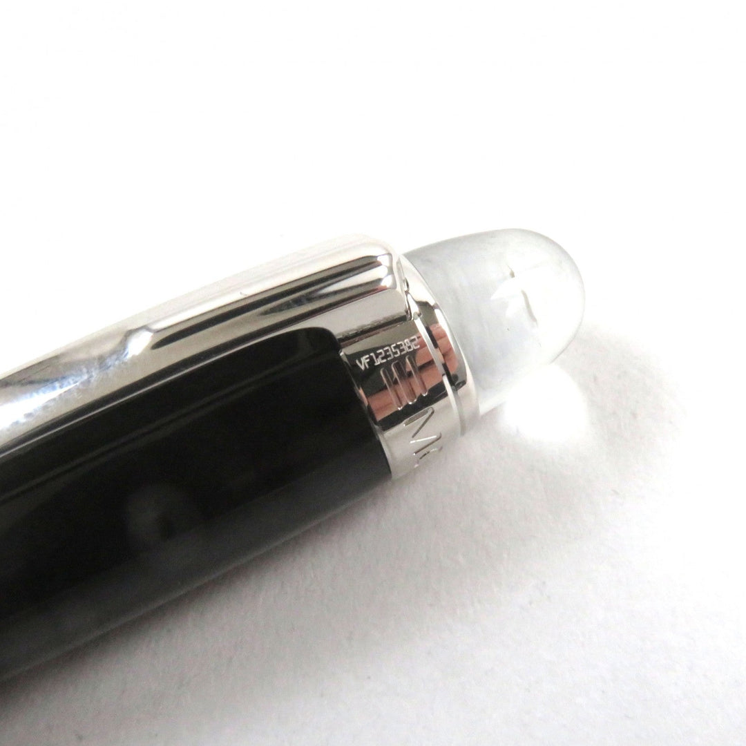 MONTBLANC Ballpoint pen resin Black Silver Starwalker Fineliner mens Used Authentic