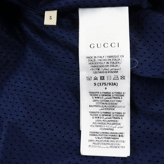 GUCCI Hoodie 671462 Main: 100% cotton, Main: 100% nylon, Lining: 100% polyester Purple red mens S Used Authentic