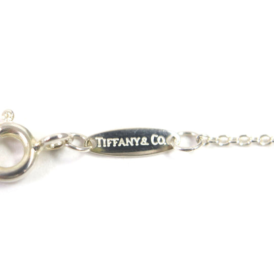 TIFFANY&Co. Necklace Main: SV925, Stone: Pink sapphire Silver Color by the yard Women Used Authentic