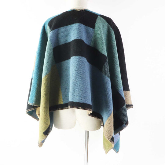 Burberry Prorsum shawl Main: 85% wool, Main: 15% cashmere Multi Women Used Authentic