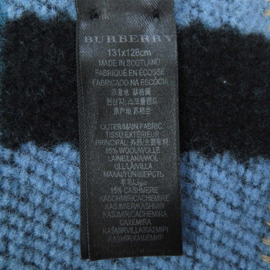 Burberry Prorsum shawl Main: 85% wool, Main: 15% cashmere Multi Women Used Authentic