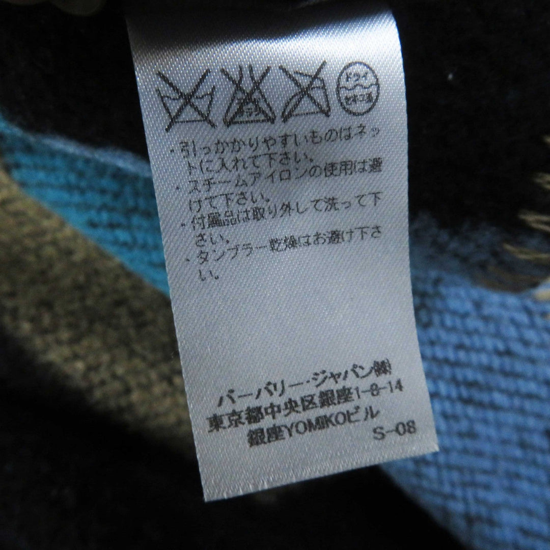 Burberry Prorsum shawl Main: 85% wool, Main: 15% cashmere Multi Women Used Authentic