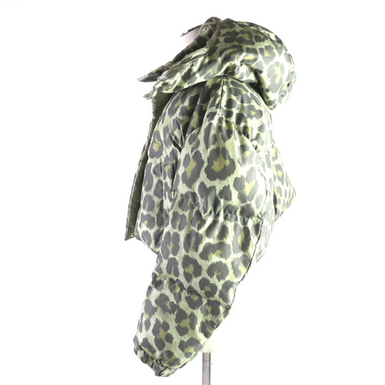 Sacai Blouson 22-06404 Outer: 100% polyester, Lining: 100% nylon, Filling: 100% polyester green Women 1 Used Authentic