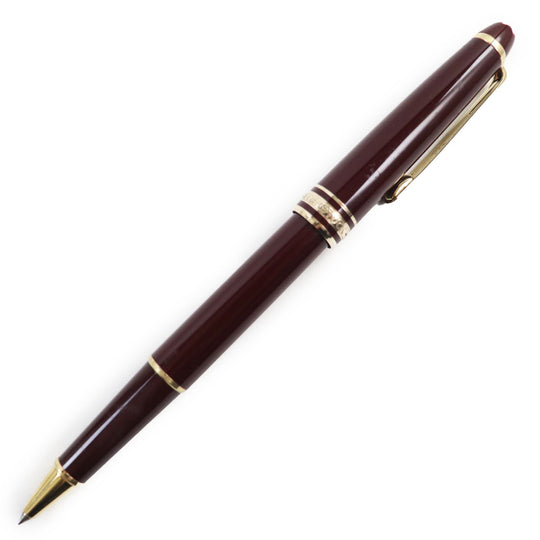 MONTBLANC Ballpoint pen resin Bordeaux Gold Meisterstck mens(Unisex) Used Authentic
