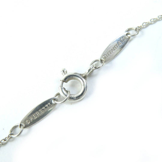 TIFFANY&Co. Necklace Main: SV925, Part: Pink sapphire Silver pink El Saperetti Color by the yard Women Used Authentic