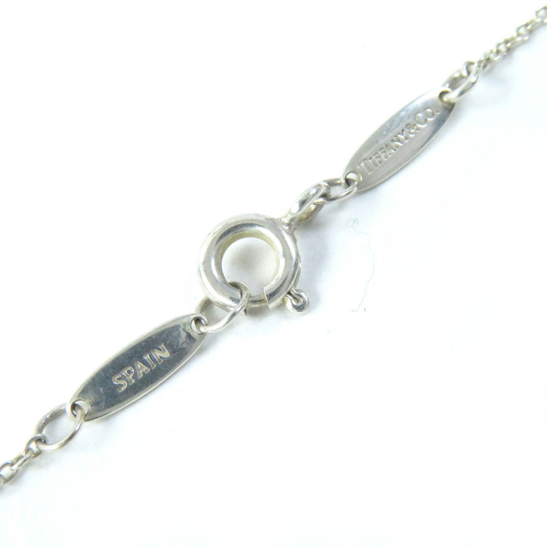TIFFANY&Co. Necklace Main: SV925, Part: Aquamarine Silver light blue El Saperetti Color by the yard Women Used Authentic