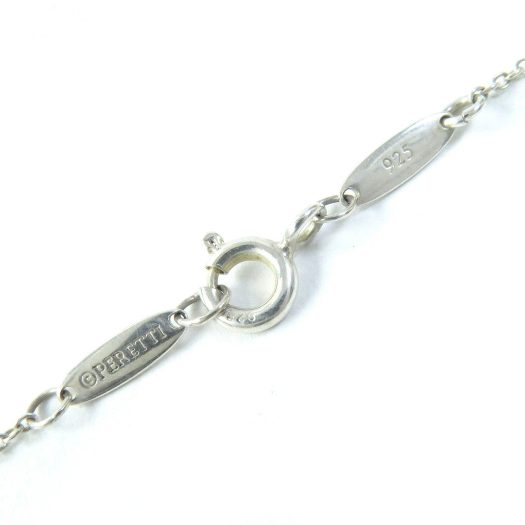 TIFFANY&Co. Necklace Main: SV925, Part: Aquamarine Silver light blue El Saperetti Color by the yard Women Used Authentic