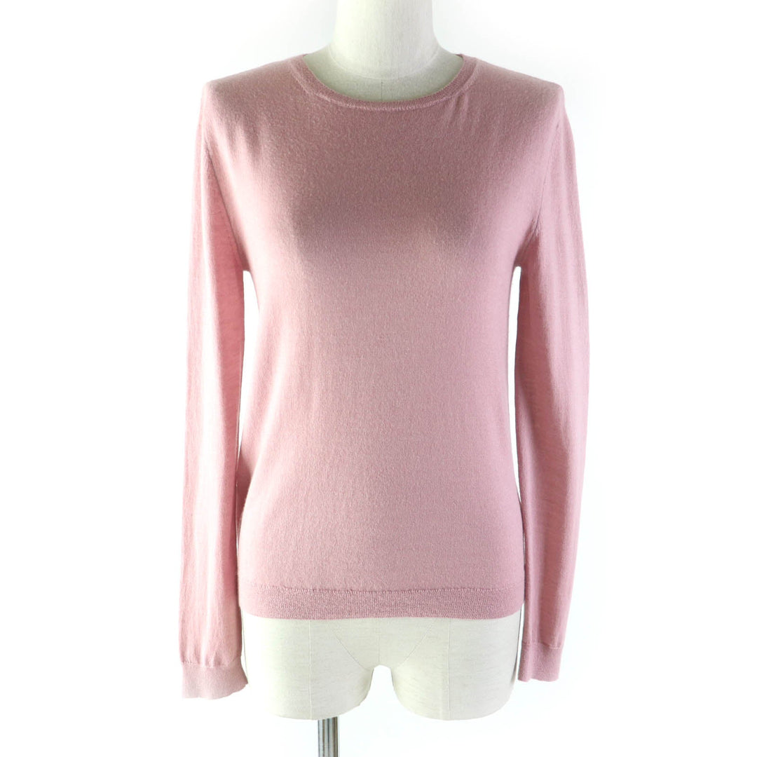 VALENTINO knit TB9KC29F78N Main: 70% wool, Main: 20% silk, Main: 10% cashmere pink Women 40 Used Authentic