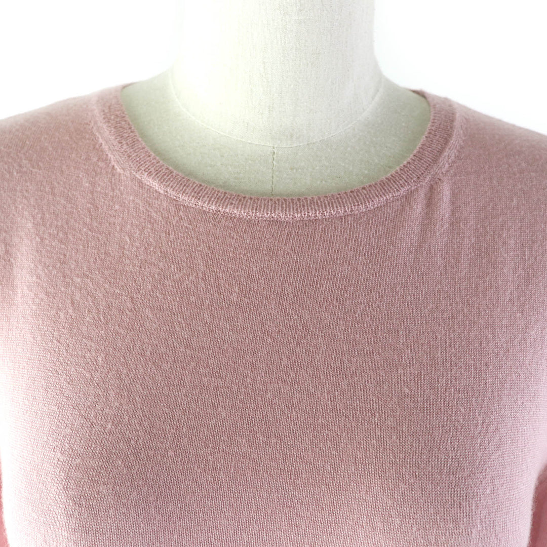 VALENTINO knit TB9KC29F78N Main: 70% wool, Main: 20% silk, Main: 10% cashmere pink Women 40 Used Authentic