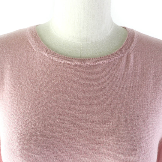 VALENTINO knit TB9KC29F78N Main: 70% wool, Main: 20% silk, Main: 10% cashmere pink Women 40 Used Authentic