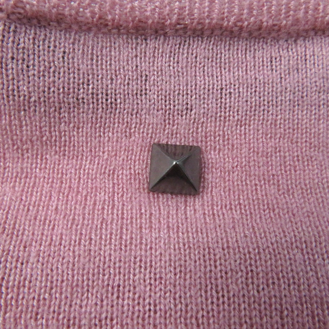 VALENTINO knit TB9KC29F78N Main: 70% wool, Main: 20% silk, Main: 10% cashmere pink Women 40 Used Authentic