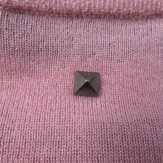 VALENTINO knit TB9KC29F78N Main: 70% wool, Main: 20% silk, Main: 10% cashmere pink Women 40 Used Authentic