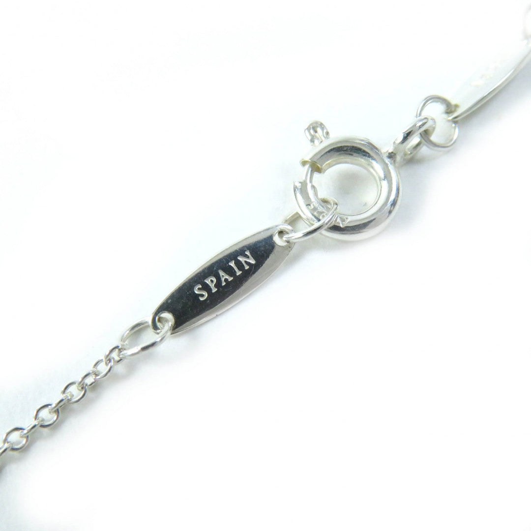 TIFFANY&Co. Necklace Main: SV925, Part: Aquamarine Silver light blue El Saperetti Color by the yard Women Used Authentic