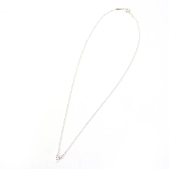 TIFFANY&Co. Necklace Main: AG925, Part: Diamond Silver El Saperetti By the yard Women Used Authentic