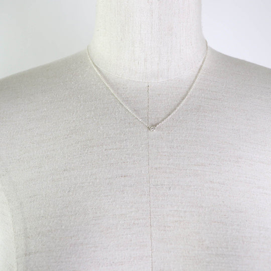 TIFFANY&Co. Necklace Main: AG925, Part: Diamond Silver El Saperetti By the yard Women Used Authentic