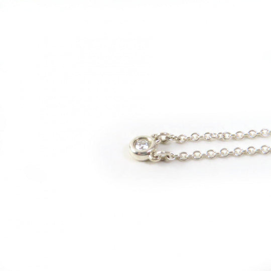 TIFFANY&Co. Necklace Main: AG925, Part: Diamond Silver El Saperetti By the yard Women Used Authentic
