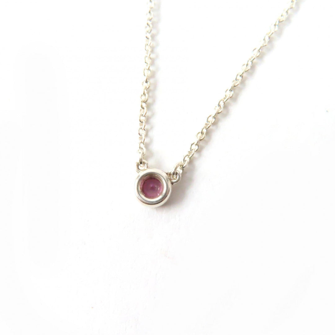 TIFFANY&Co. Necklace Main: AG925, Part: Pink sapphire Silver Light Pink El Saperetti Color by the yard Women Used Authentic