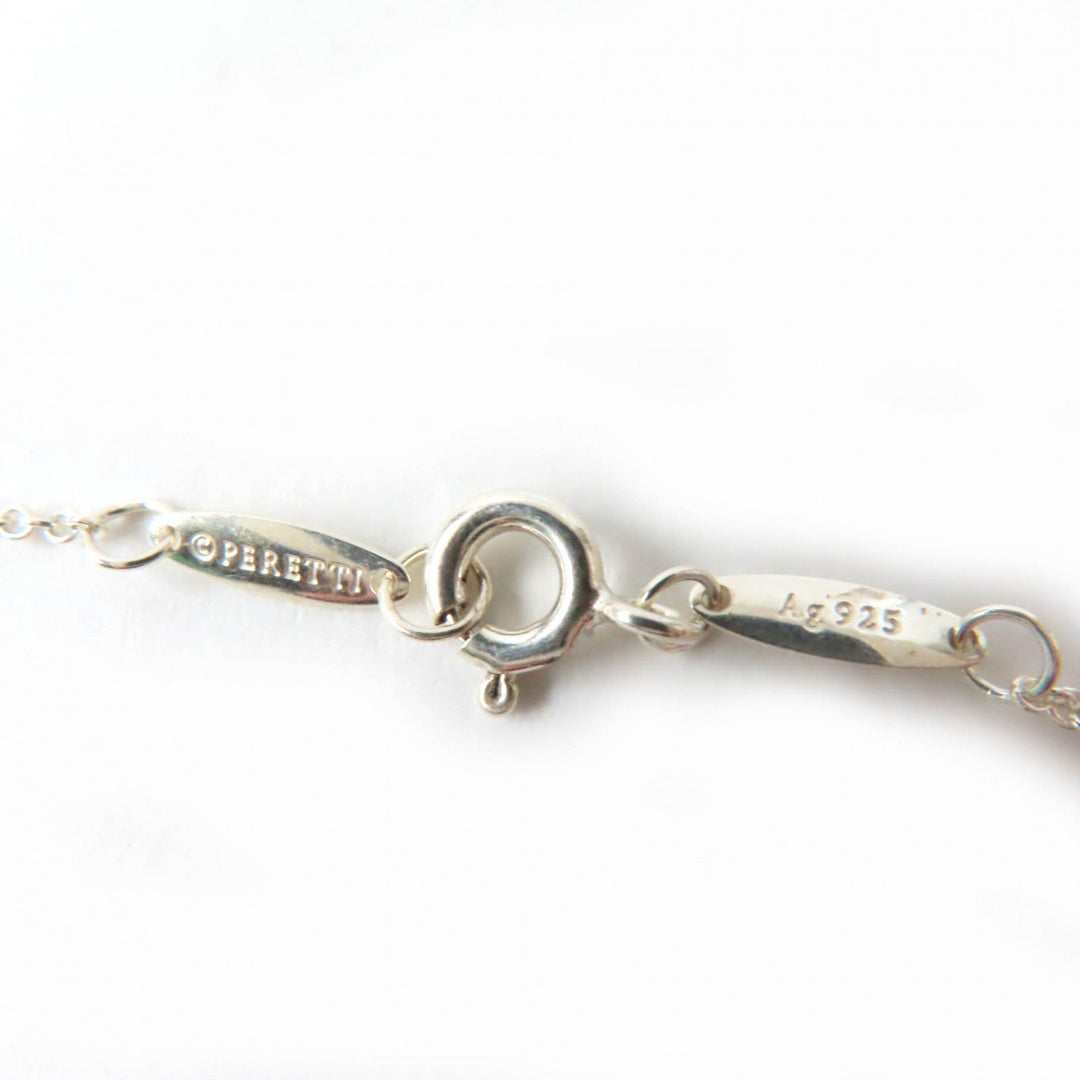 TIFFANY&Co. Necklace Main: AG925, Part: Pink sapphire Silver Light Pink El Saperetti Color by the yard Women Used Authentic
