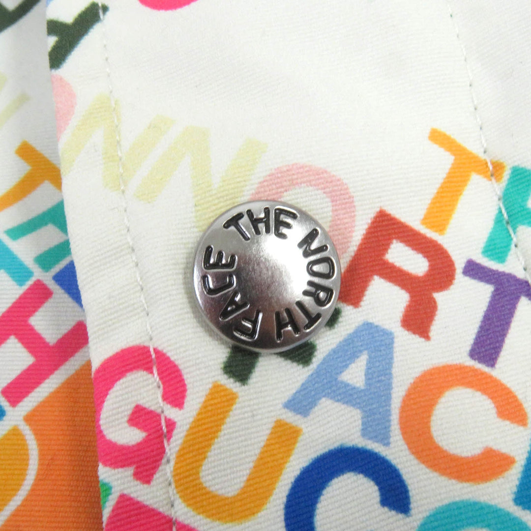 GUCCI Mountain Hoodie 671467 Main: 100% nylon, some parts: 100% polyester Ivory mens M Used Authentic