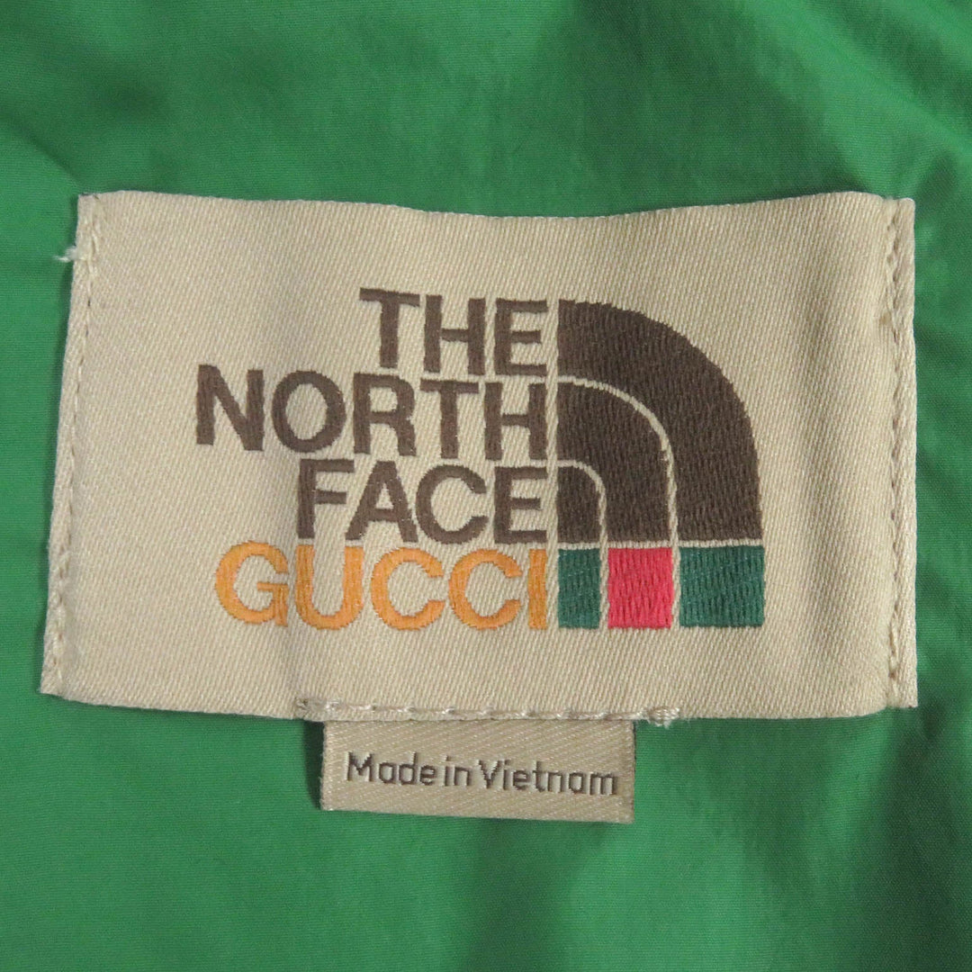 GUCCI Mountain Hoodie 671467 Main: 100% nylon, some parts: 100% polyester Ivory mens M Used Authentic