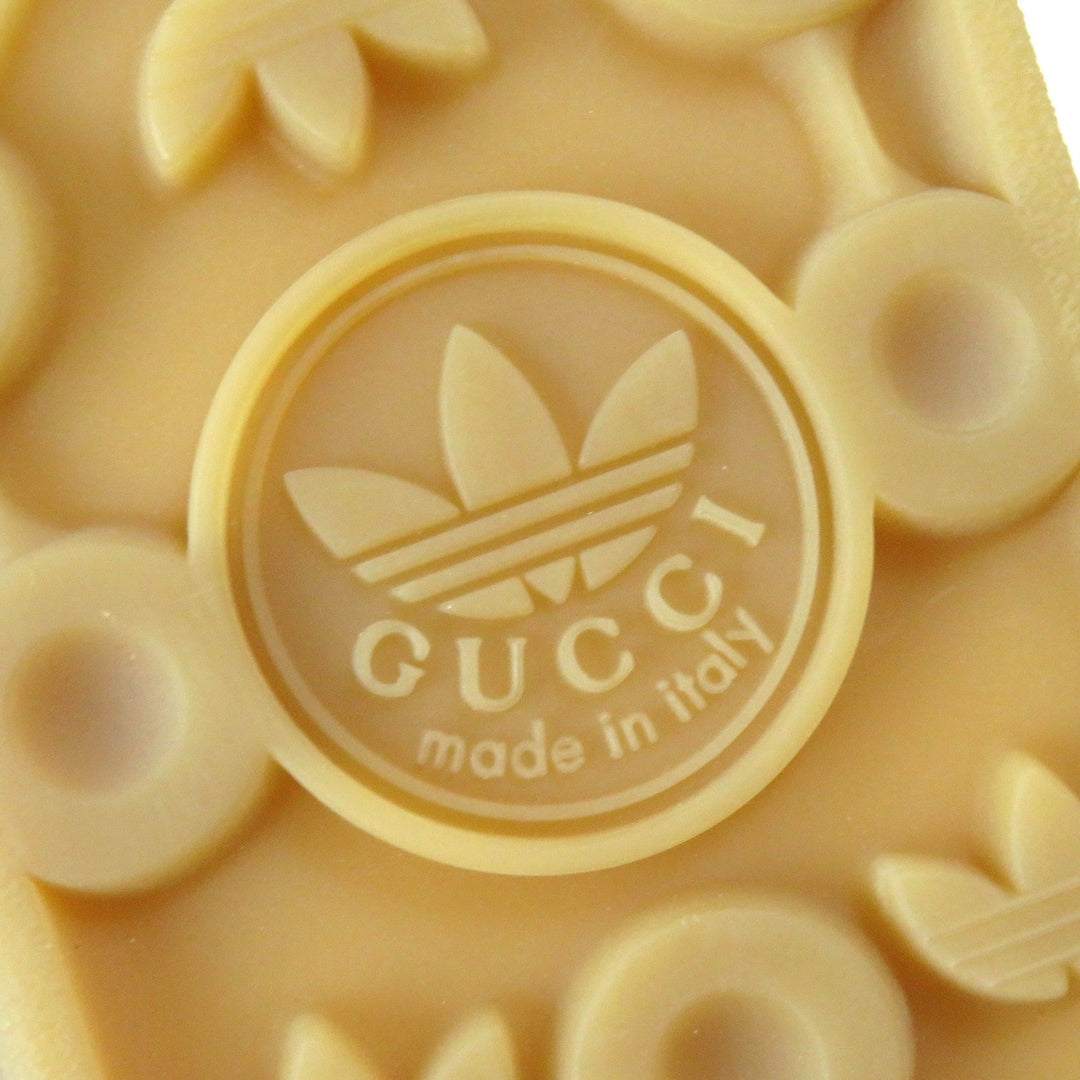 GUCCI Low cut sneakers 707868 HQ7086 GG canvas Beige brown Gazelle Women Used Authentic