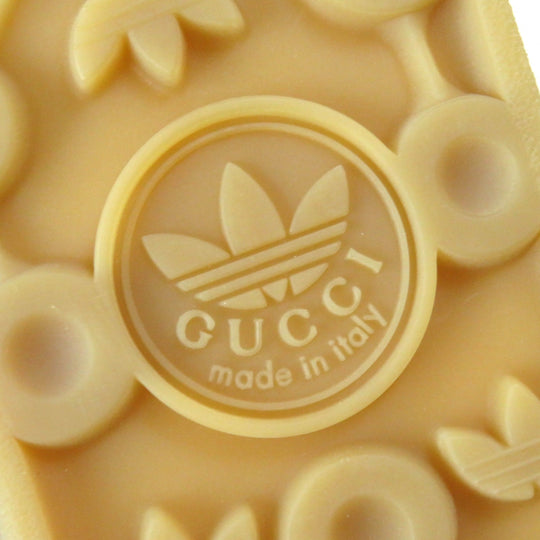 GUCCI Low cut sneakers 707868 HQ7086 GG canvas Beige brown Gazelle Women Used Authentic