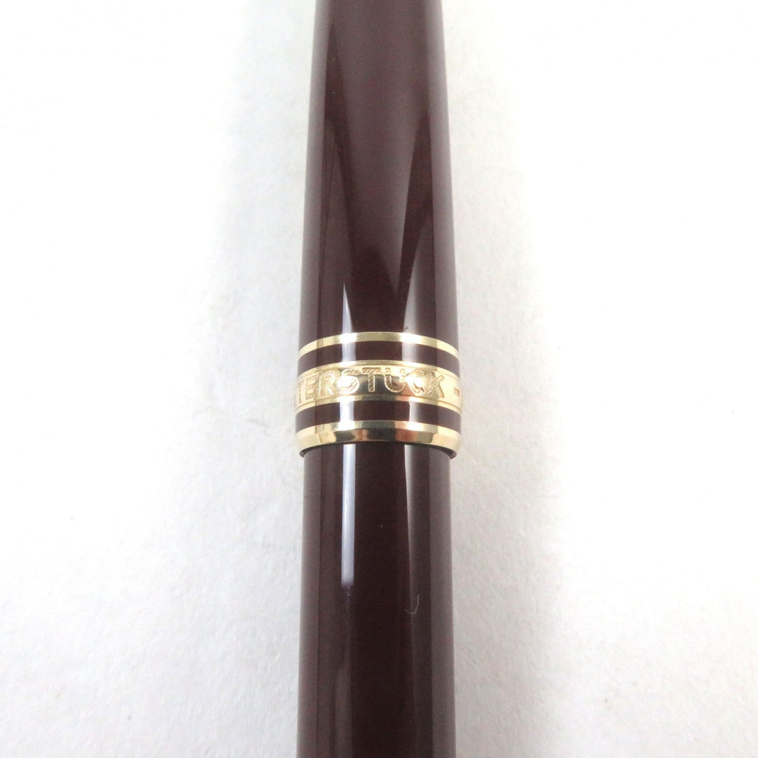 MONTBLANC Ballpoint pen Main: Gold Plated Resin Bordeaux Gold Meisterstck Classic mens Used Authentic