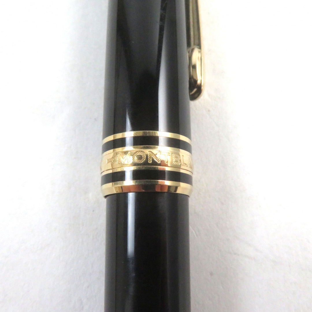 MONTBLANC fountain pen Pen point: K14 Black gold Meisterstck Classic mens Used Authentic