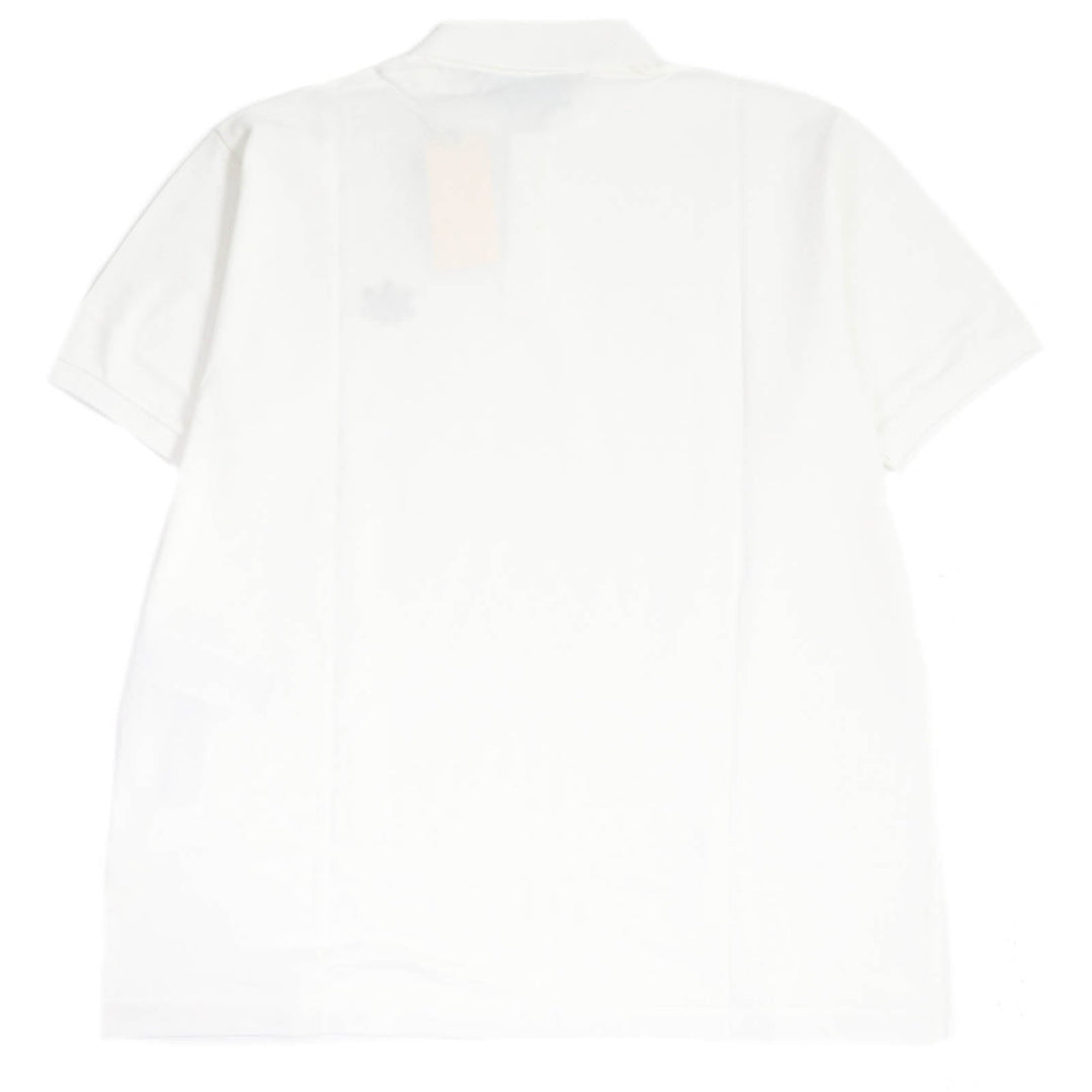 GUCCI Short sleeve polo shirt 700497 Main: 100% cotton, Part: 100% polyester white mens XXL (180/108A) Used Authentic