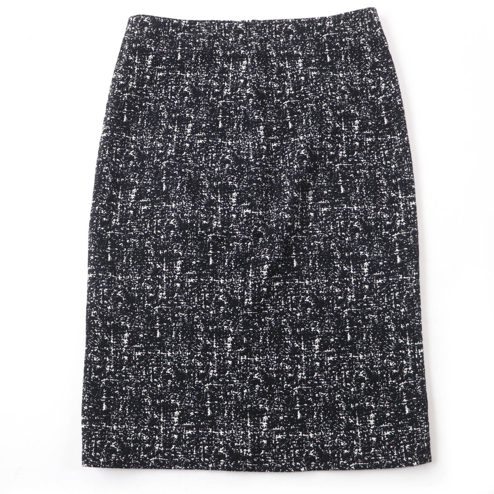 BOTTEGAVENETA Tweed skirt 598255 Main: 49% wool, Main: 48% cotton, Main: 3% polyurethane, Lining: 100% cotton black Women 36 Used Authentic
