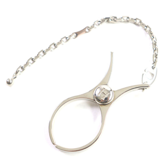 HERMES Other accessories metal Silver Filou Women Used Authentic