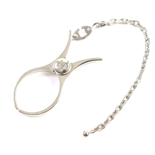 HERMES Other accessories metal Silver Filou Women Used Authentic