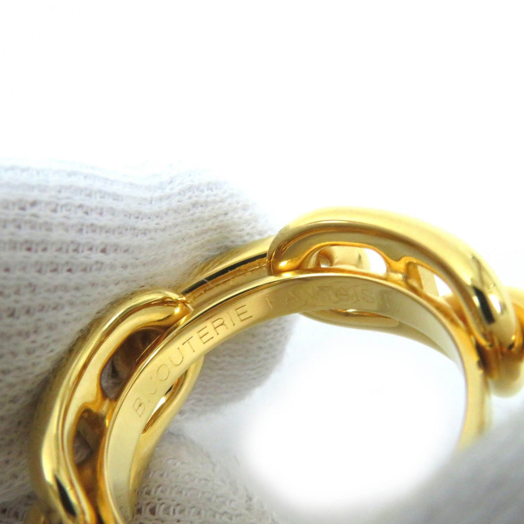 HERMES Scarf ring 601000S-00 Main�FGold Plated gold Lukade Women Used Authentic