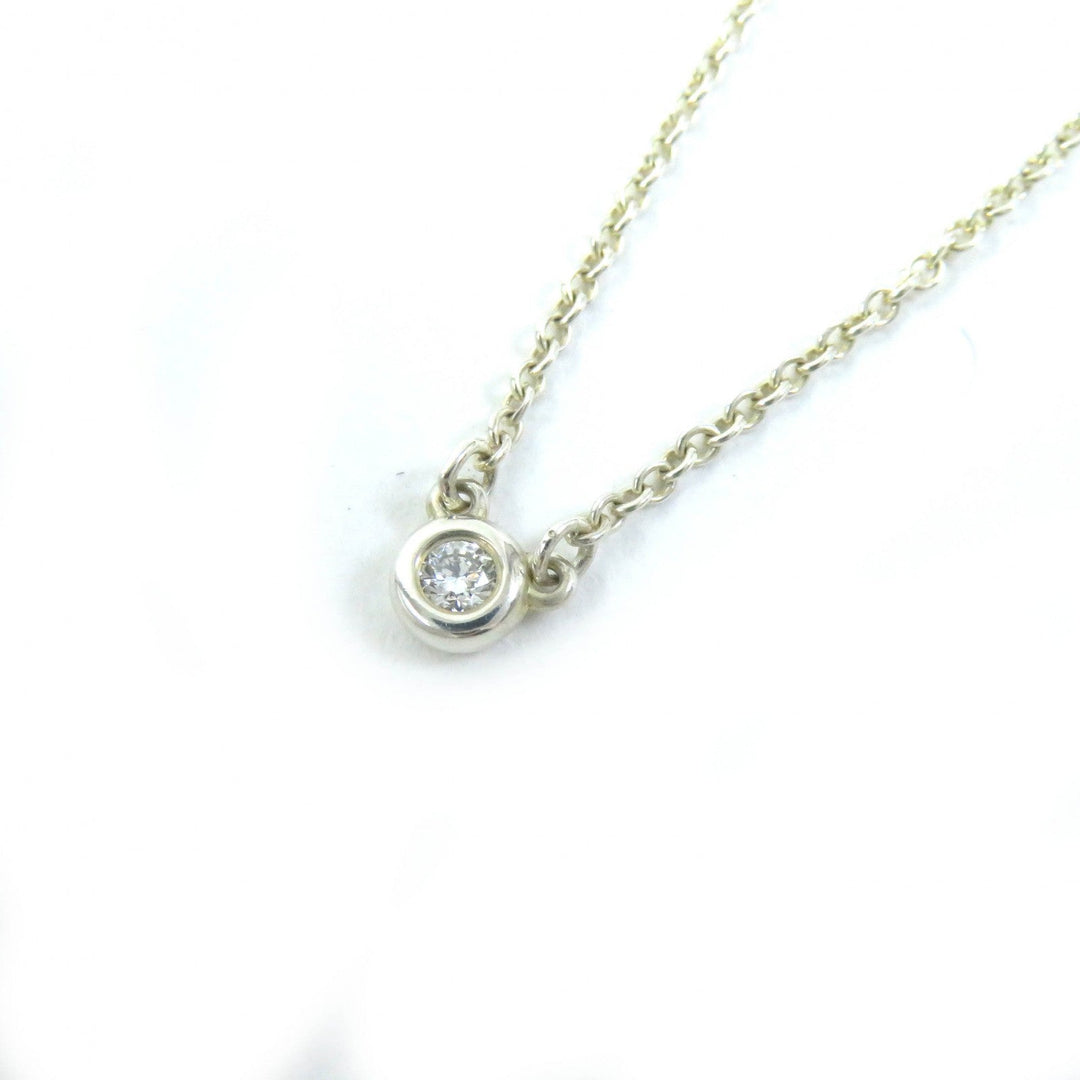 TIFFANY&Co. Necklace Main: AG925, Part: Diamond Silver El Saperetti By the yard Women Used Authentic