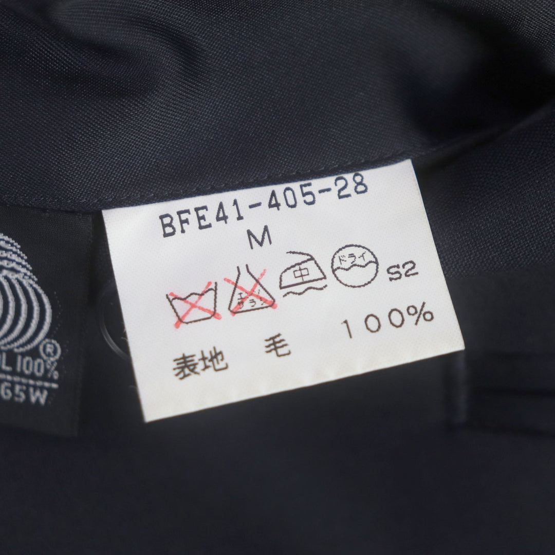 BURBERRY blazer Outer material: 100% wool, Sleeve lining: Cupra, Body lining: Polyester: Cupra Navy mens M Used Authentic