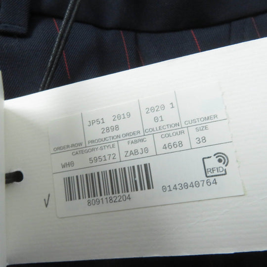 GUCCI Other bottoms 595172 Main: 99% wool, Main: 1% silk, Part: 100% polyester Navy Women 38 Used Authentic