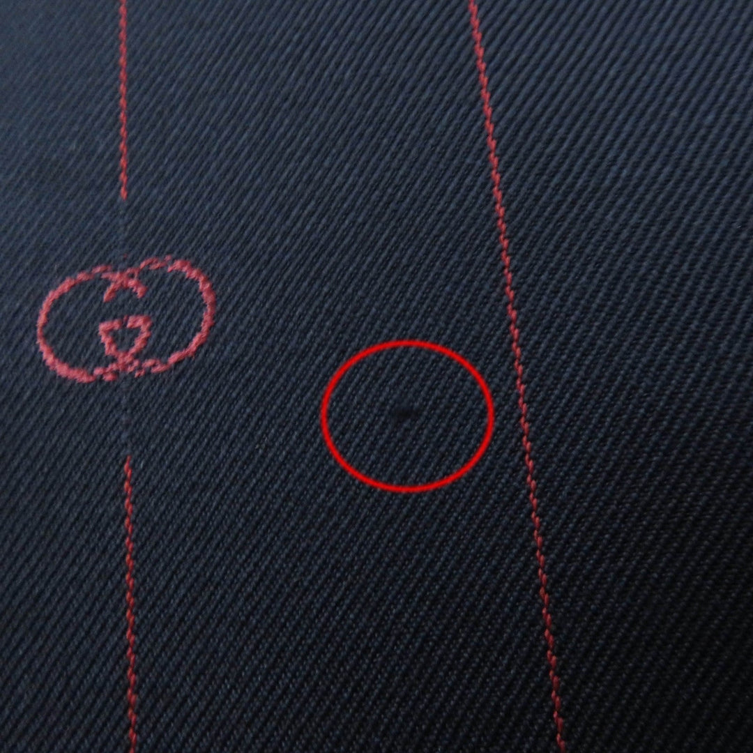 GUCCI Other bottoms 595172 Main: 99% wool, Main: 1% silk, Part: 100% polyester Navy Women 38 Used Authentic