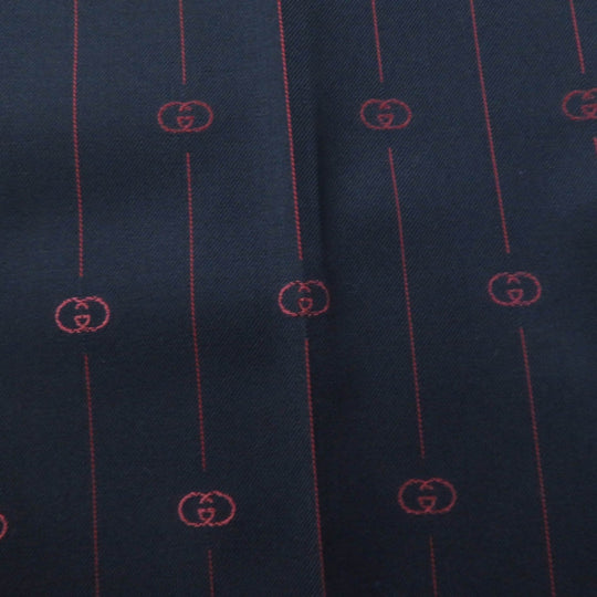 GUCCI Other bottoms 595172 Main: 99% wool, Main: 1% silk, Part: 100% polyester Navy Women 38 Used Authentic