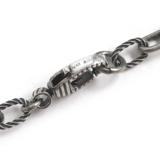 GUCCI Necklace 604155 Main�FAG925 Silver mens Used Authentic