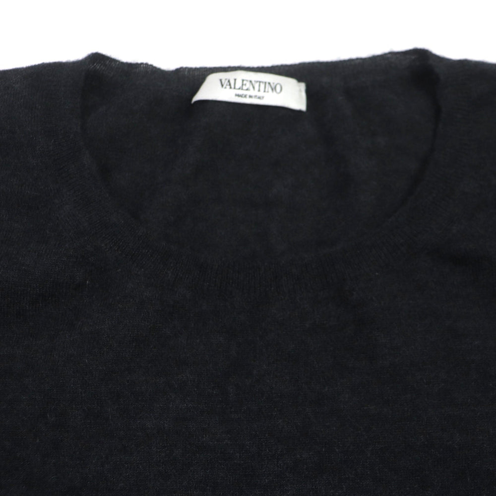 VALENTINO sweater Main: 100% cashmere Dark gray mens S Used Authentic