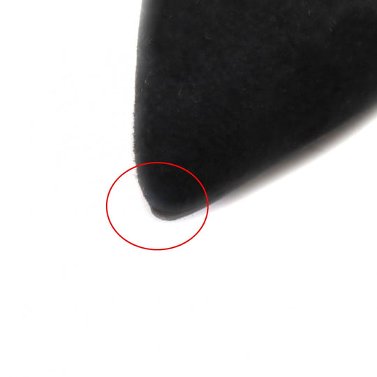 HERMES pumps Main: Suede leather black Women 39 Used Authentic