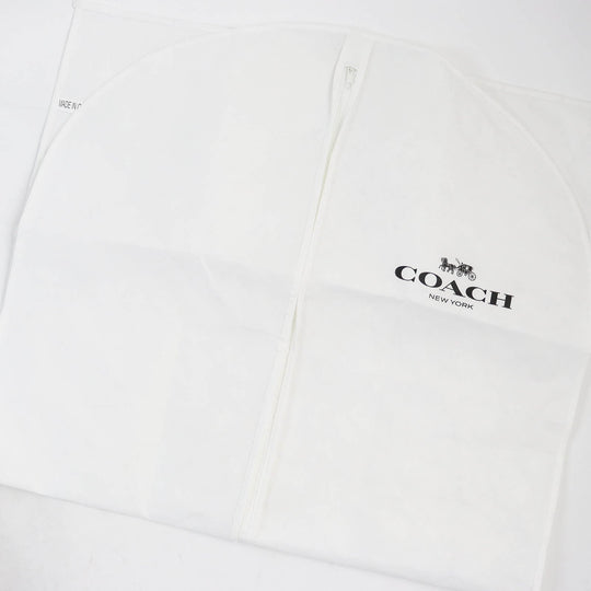 COACH Bomber jacket CF803 Outer: Lamb leather, Lining: 52% polyester, Lining: 48% rayon, Filling: 100% polyester, Rib: 64% acrylic, 27% wool, 8% nylon, 1% polyurethane Leather: Cowhide black mens L Used Authentic