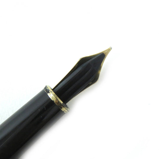 MONTBLANC fountain pen Pen point: 14K Black gold Classic mens Used Authentic