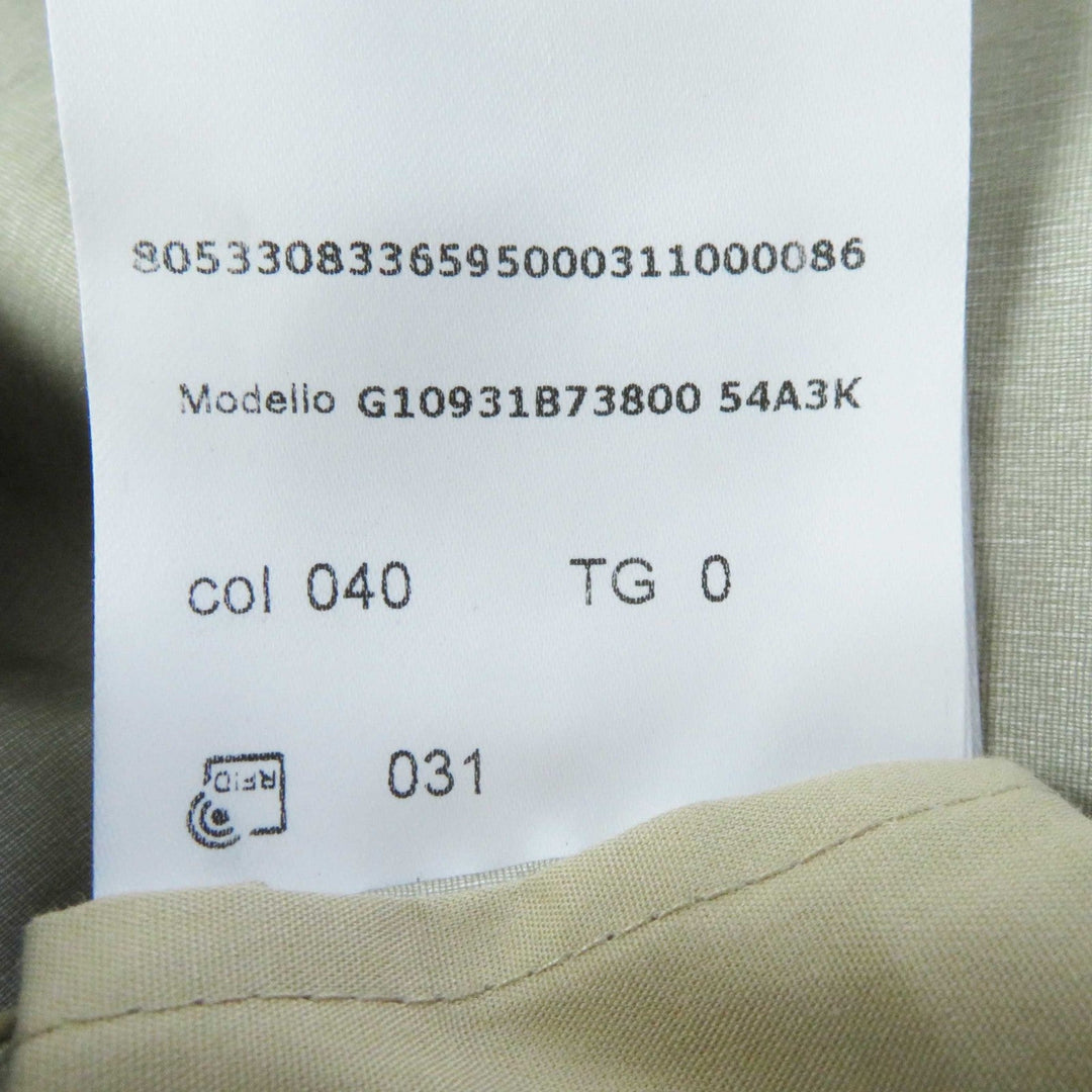 MONCLER A line coat Outer: 87% cotton, Outer: 13% polyester, Yoke back: 100% nylon beige ADHAFERA ADHAFERA Women zero size Used Authentic